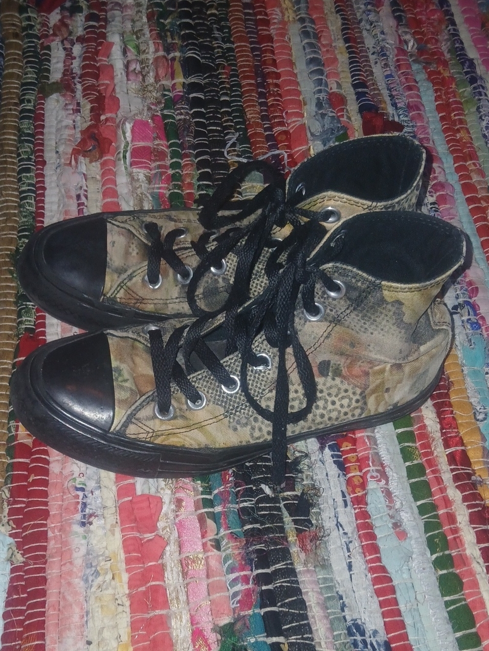 Converse All Atar Digital Floral Chuck Taylors 6